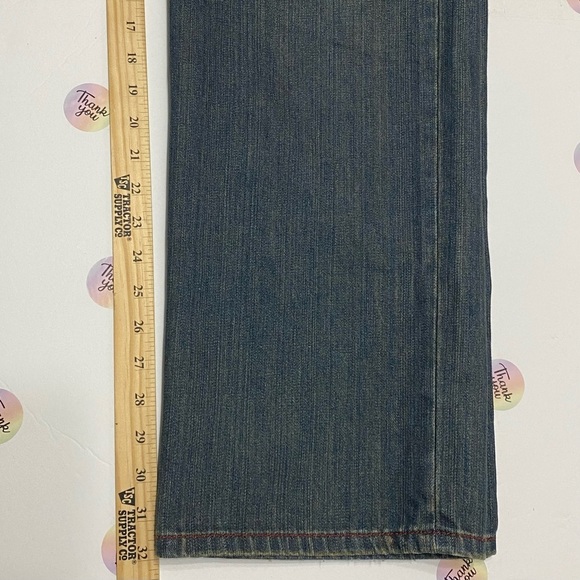 Nautica Jean Classic Dark Blue Wash Relax Five Pocket M 36x34 Cotton Brad Pocket - Picture 12 of 13